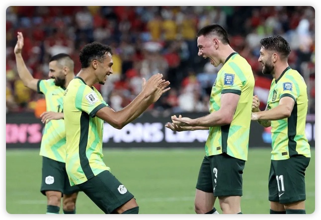 惨败!印尼10归化先发1-5澳大利亚 克鲁伊维特开门黑古德温两助攻