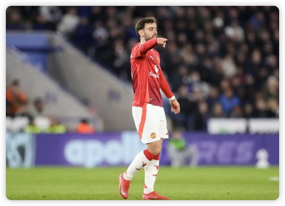 霍伊伦加纳乔破荒B费1射2传 曼联3-0轻取莱斯特城