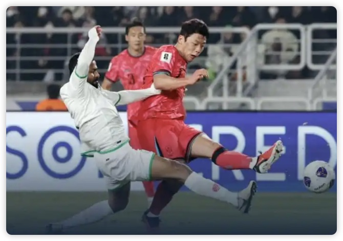 遭绝平!韩国1-1阿曼两连平&先赛4分领跑 李刚仁助攻黄喜灿破门